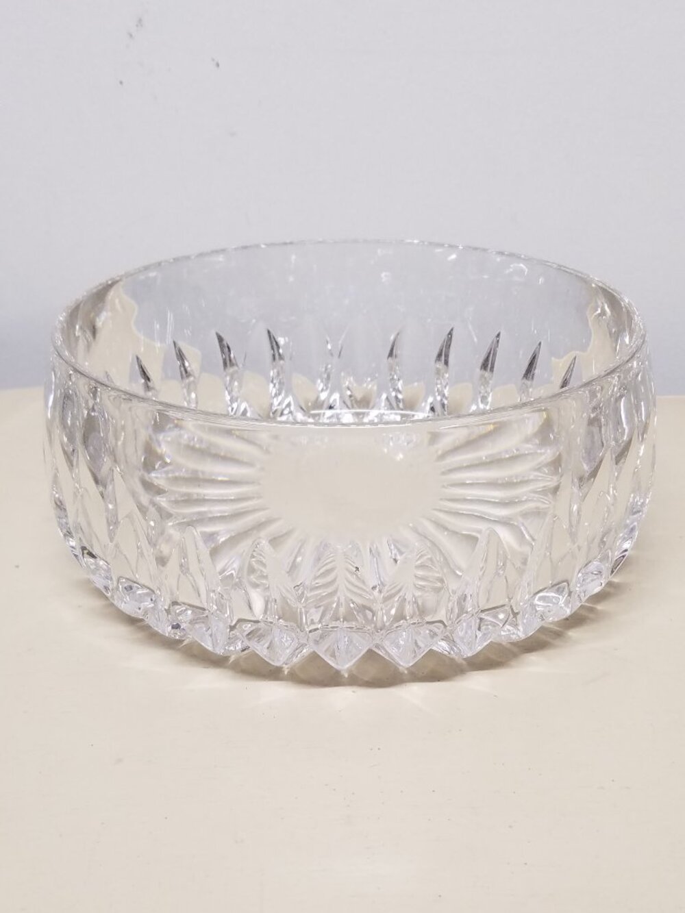 Gorham Althea Lead Crystal Cut Glass Bowl